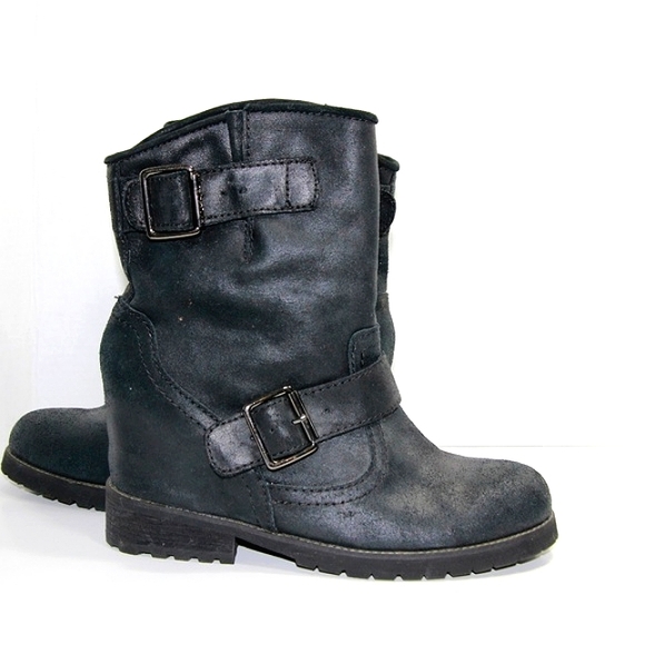 Aldo black kotek-37 3/4 boots - Picture 2 of 5